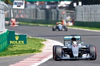 F1. Hamilton sigue en la lucha