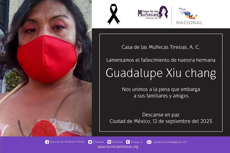 Día de la Visibilidad Trans: Lupilla Xiu. Foto: Casa de las Muñevas Tiresias.