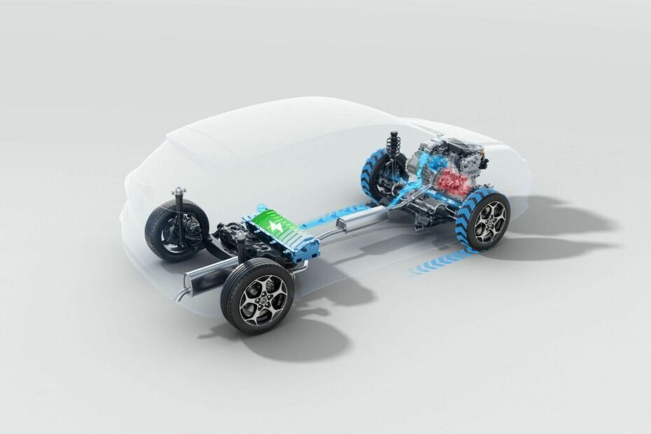 Este es el nuevo MG 3, totalmente híbrido.