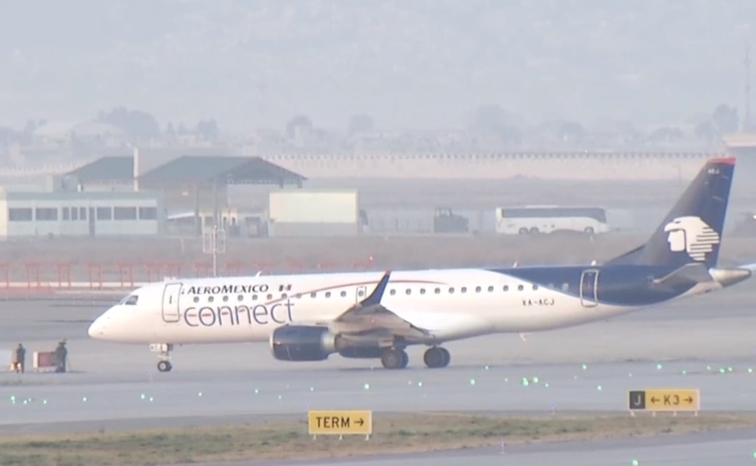 Se espera que el vuelo de Aeroméxico haga una hora con 50 minutos. Foto: Captura de pantalla/ Foro TV