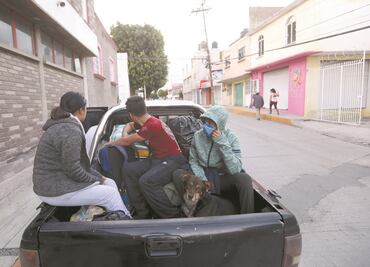 Amenaza deja la ciudad de Tula desolada