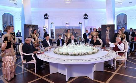 Putin recibe a los líderes del BRICS