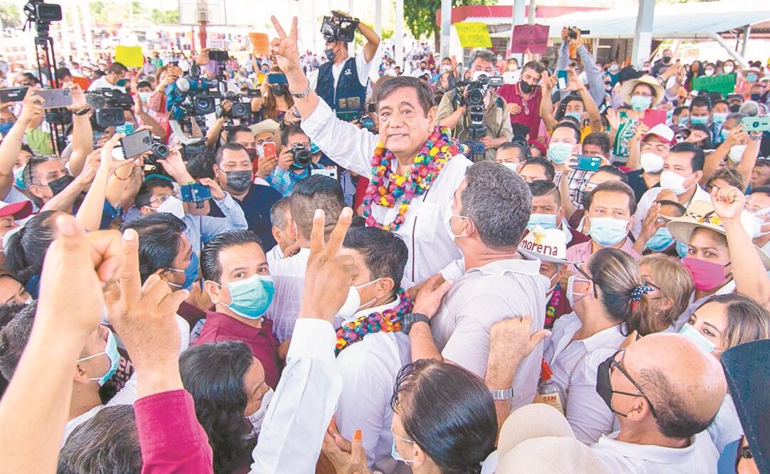 El candidato de Morena al gobierno de Guerrero llamó a la unidad y a la reconciliación. Foto: ESPECIAL