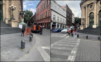 Avanzan operativos de ordenamiento urbano en calles del Centro Histórico; remiten 52 motos y 21 automóviles