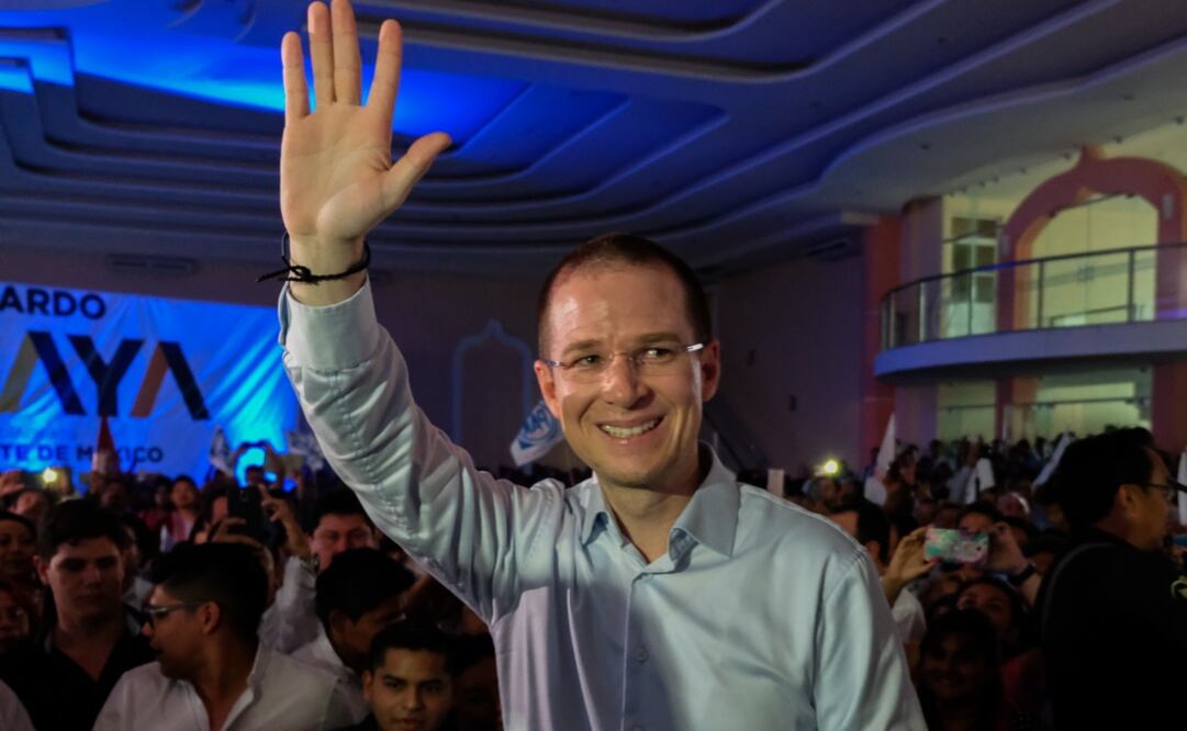 (El precandidato a la presidencia Ricardo Anaya dijo que de llegar a ser presidente de México se compromete a terminar con la impunidad. Foto: Cuauhtémoc Moreno Cabrera)