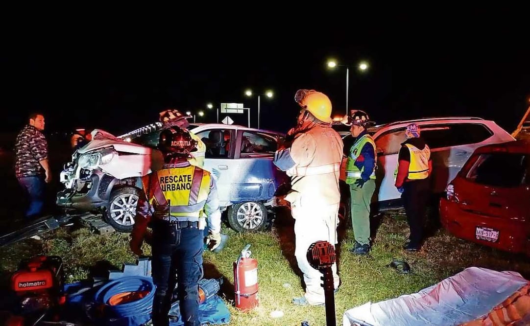 El elemento de la GN abanderaba un accidente. Foto: Especial