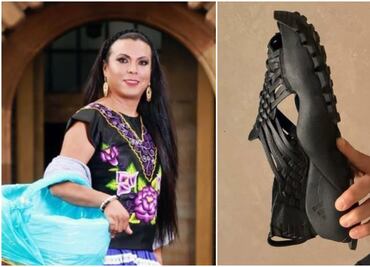 Lady Tacos de Canasta critica huaraches de Adidas tras denuncias de plagio; "los oaxaqueños andamos en ellos por pobreza"