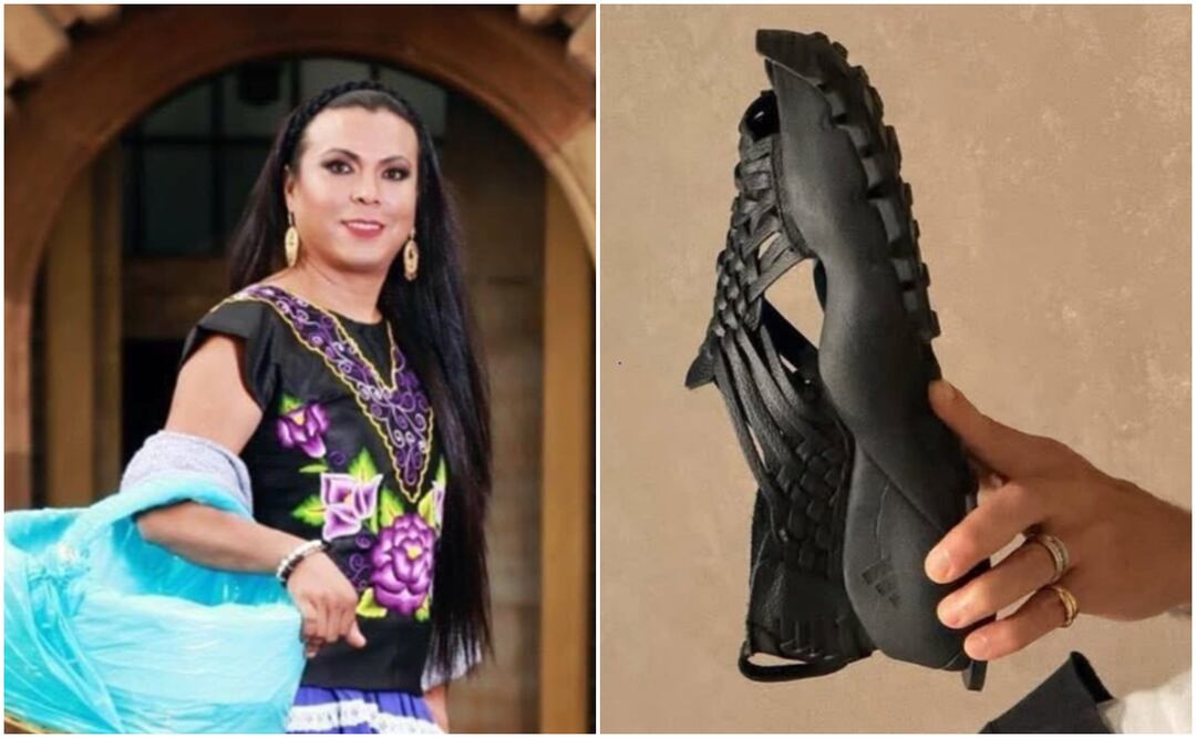 De acuerdo con lo señalado, el calzado incurre en un plagio a los huaraches tradicionales de la comunidad zapoteca de Villa Hidalgo Yalálag. Foto: Redes Sociales