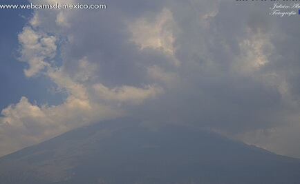 Tlaxcala fortalece acciones ante intensa actividad del "Popo"