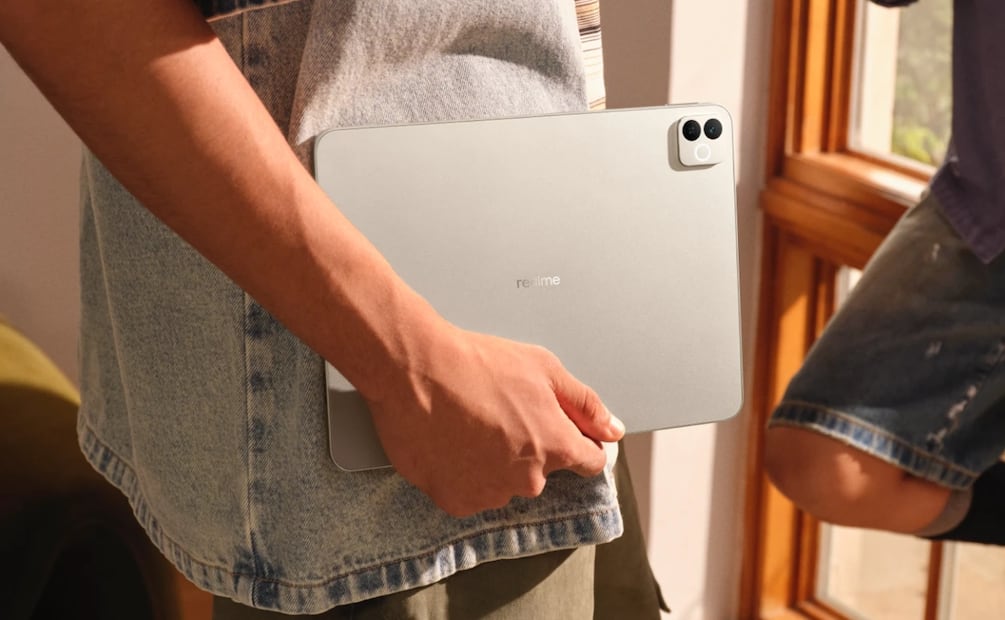 La tablet está diseñada para ofrecer una experiencia más cómoda. Foto: Realme