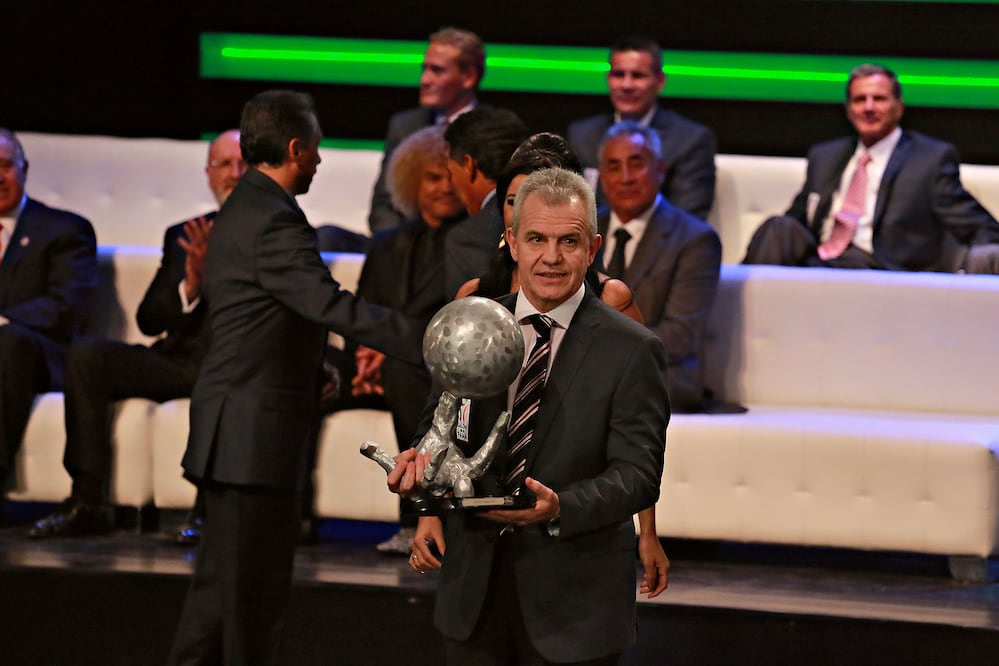 Imago7. Javier Aguirre en el Salón de la Fama del Futbol mexicano 