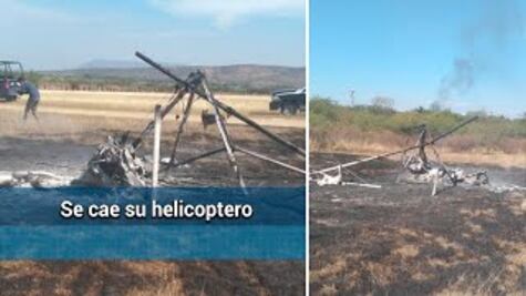 Reportan muerte de alcalde de Ocuilan tras desplomarce su aeronave