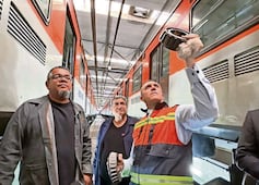 Titular del STC supervisa el mantenimiento a trenes NM02