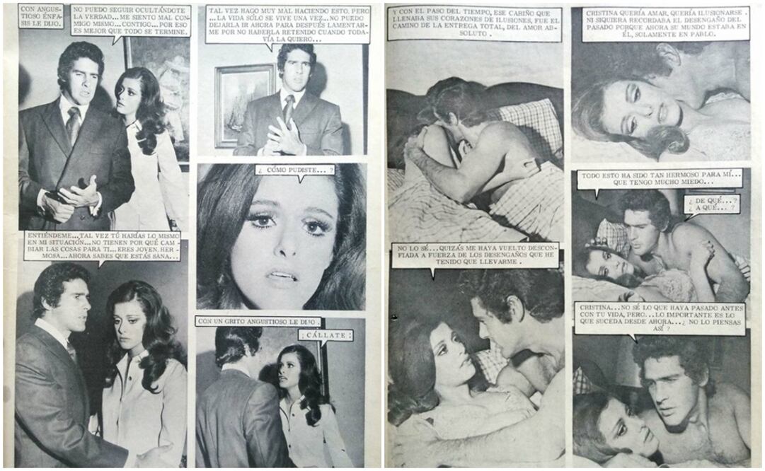 Photo: Taken from Fotonovelas de México Facebook page