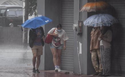 Se registra lluvia en seis alcaldías de la CDMX