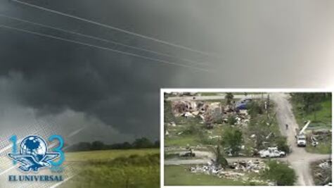 Tornados en el sur de EU dejan al menos tres muertos