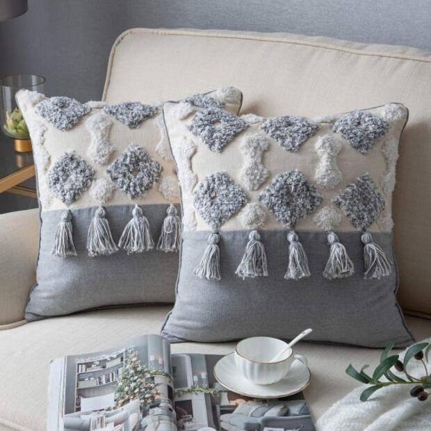 Cojines que te ayudarán a darle un toque chic a tu decoración