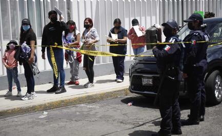 Siguen internados 2 niños y "La Zorra", heridos de ataque en centro de vacunación de Puebla