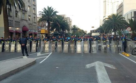 Cierran circulación en avenida Juárez por tercer día consecutivo