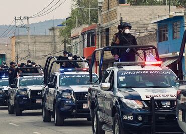 Elementos de seguridad refuerzan patrullajes en Edomex por Semana Santa
