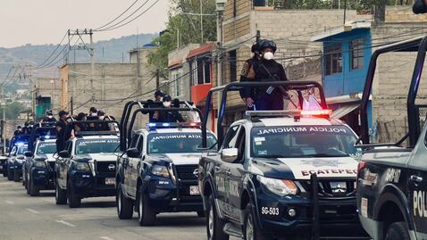 Elementos de seguridad refuerzan patrullajes en Edomex por Semana Santa
