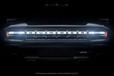 La nueva Hummer EV podría tener hasta tres diferentes motores