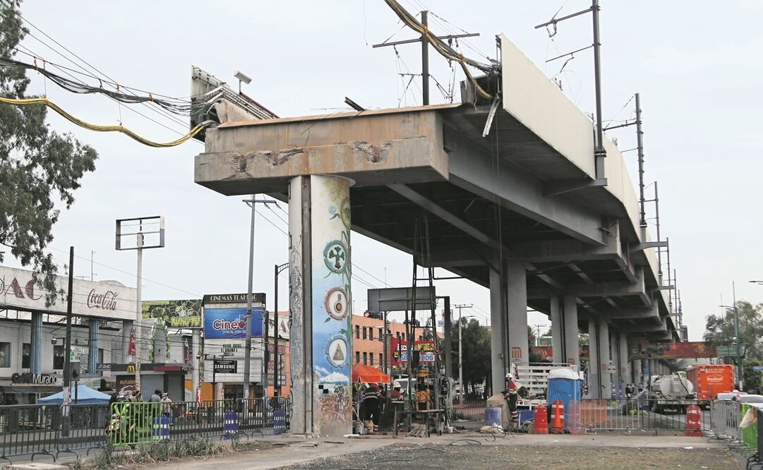 Línea 12 del Metro: Detectan más grietas 