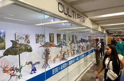 Alebrijes harán una escala en el Metro CDMX, te decimos cuándo y en qué línea