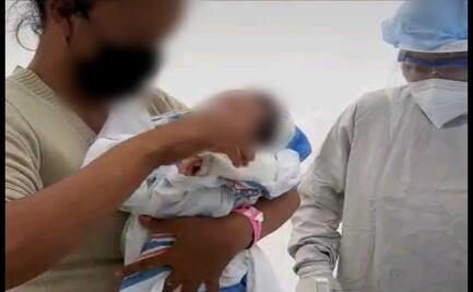 Recién nacido supera Covid-19 en Michoacán