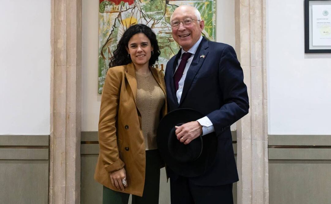 Luisa María Alcalde y Ken Salazar / Foto: Segob