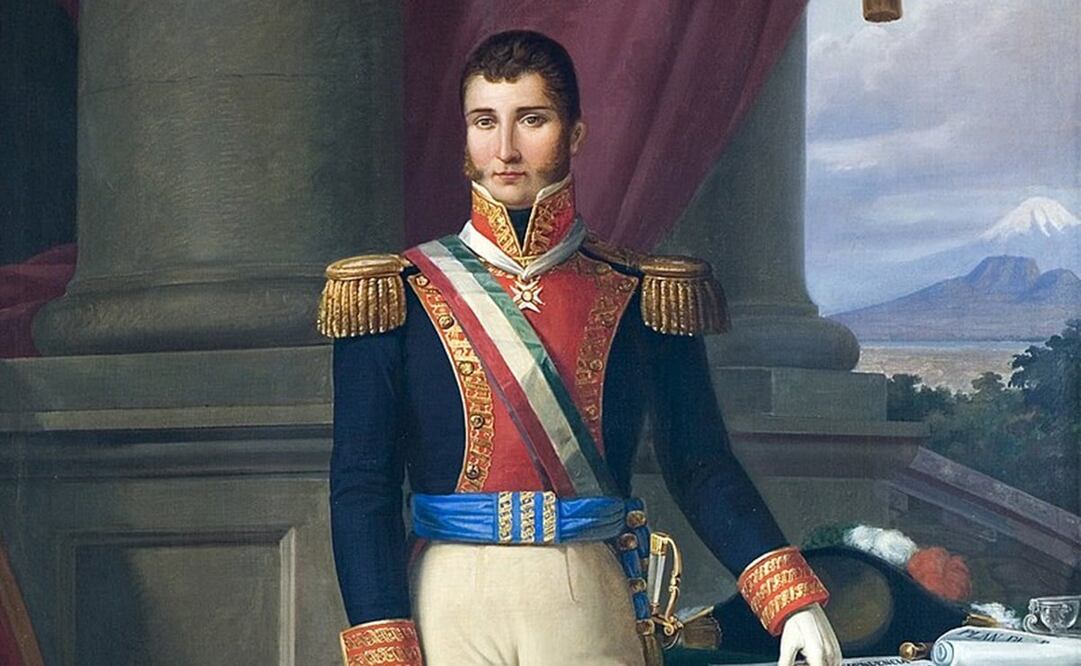 Agustín de Iturbide, quien era comandante del Ejército Trigarante, fue uno de los firmantes. Imagen: Especial