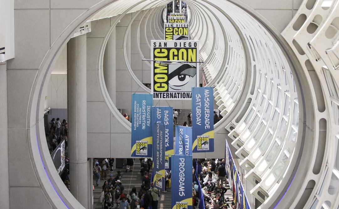 Vista del ambiente de la Comic-Con International en San Diego (2025). Foto: Andrew Park/Invision/AP.