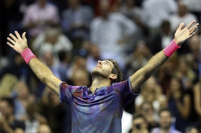 Del Potro derrota otra vez a Federer en el US Open