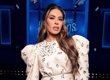 Galilea Montijo luce espectaculares pantalones de cuero cut out