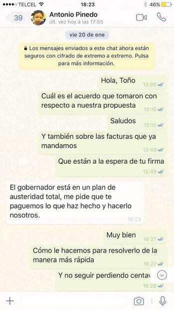 Ex consultor de Corral revela amenazas