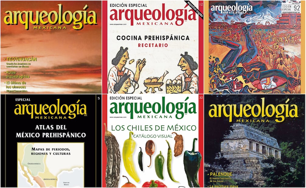 Arqueología Mexicana ha evolucionado y diversificado los temas que lleva a los lectores de forma bimestral, actualmente con 15 mil ejemplares por número. A 30 años de su inicio cuenta con 2 mil 500 artículos publicados escritos por más de mil 370 autores, 294 ediciones, 16 guías, ocho antologías y un banco de imágenes de más de 62 mil registros. Foto: Arqueología Mexicana