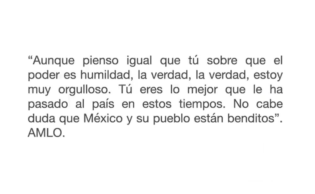 AMLO revela el mensaje que le envió a Claudia Sheinbaum en el cierre de campaña. Foto: Especial