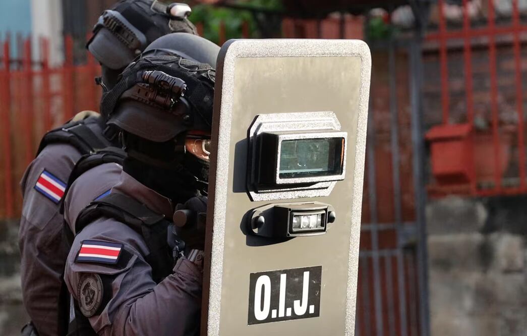 Este martes se realizaron más de 60 allanamientos contra el Cartel del Caribe Sur en Costa Rica. FOTO: ALONSO TENORIO. LA NACIÓN. COSTA RICA / GDA