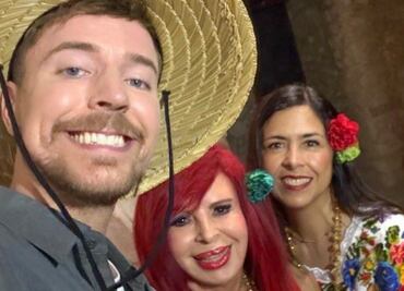 Layda Sansores, de nuevo, defiende visita de MrBeast a zonas arqueológicas; "has puesto a Campeche en el mapa del mundo", dice