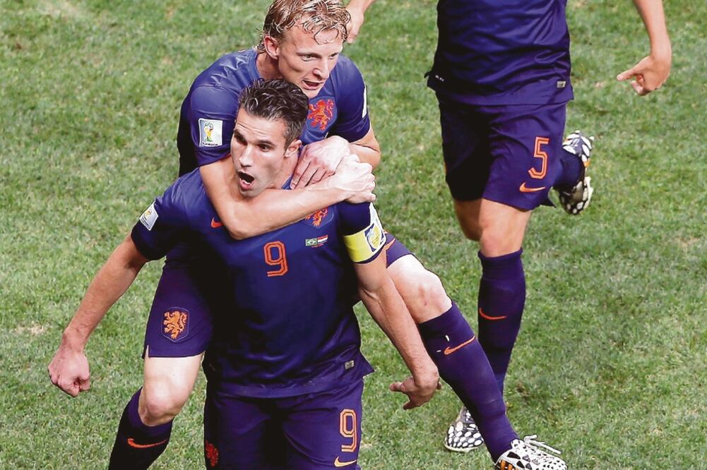 Holanda venció a Brasil en la Copa del Mundo 2014. Foto: GETTY IMAGES