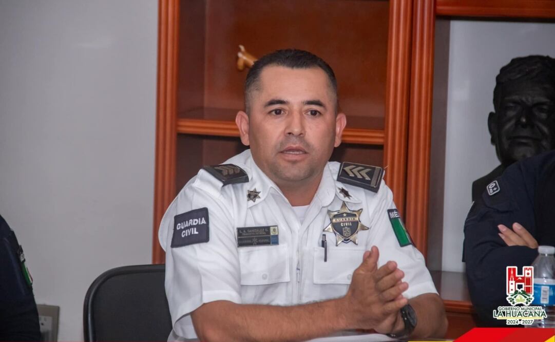 Fuerzas federales detuvieron al director de la policía del municipio de La Huacana, Michoacán, Lui Alberto “G”. Foto: Especial