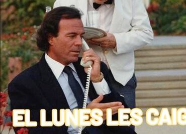 Comienza el mes con memes de Julio Iglesias