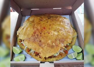 Las gorditas de chicharrón enormes del Edomex que debes probar