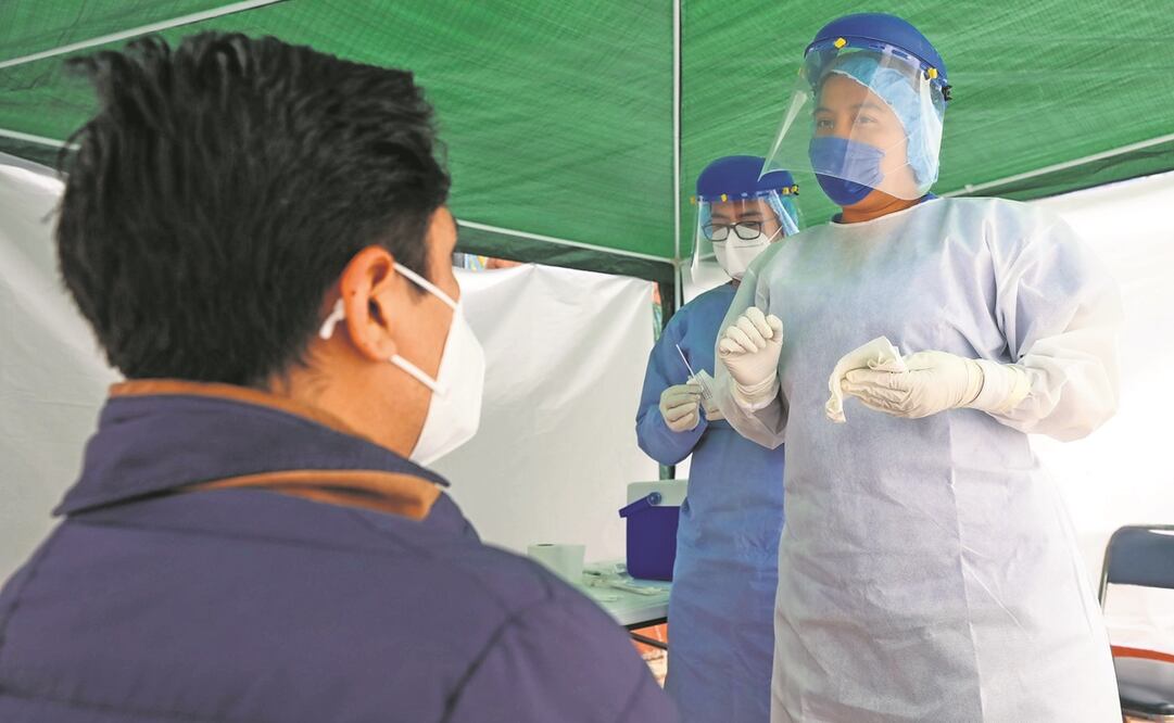 El martes 5 de abril comenzó el repunte de casos positivos de Covid en la CDMX, con 531. Foto: Archivo/ EL UNIVERSAL