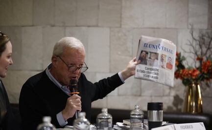 Reyes Heroles critica sobrerrepresentación de Morena; "no todo está perdido, nos queda la academia y la prensa", dice