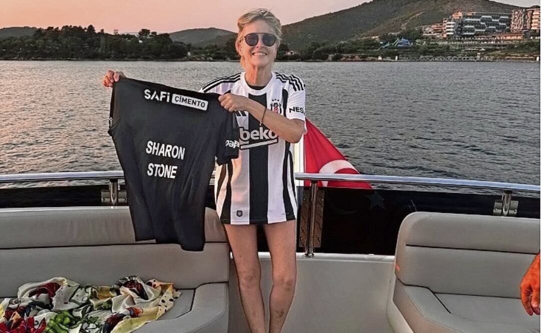 Sharon Stone en Turquía Foto: Instagram