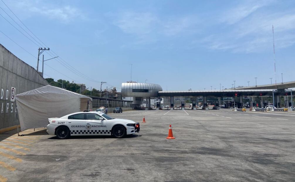 Autoridades presentes en salidas y entradas de la CDMX (17/04/2025). Foto: Juan Carlos Williams / EL UNIVERSAL