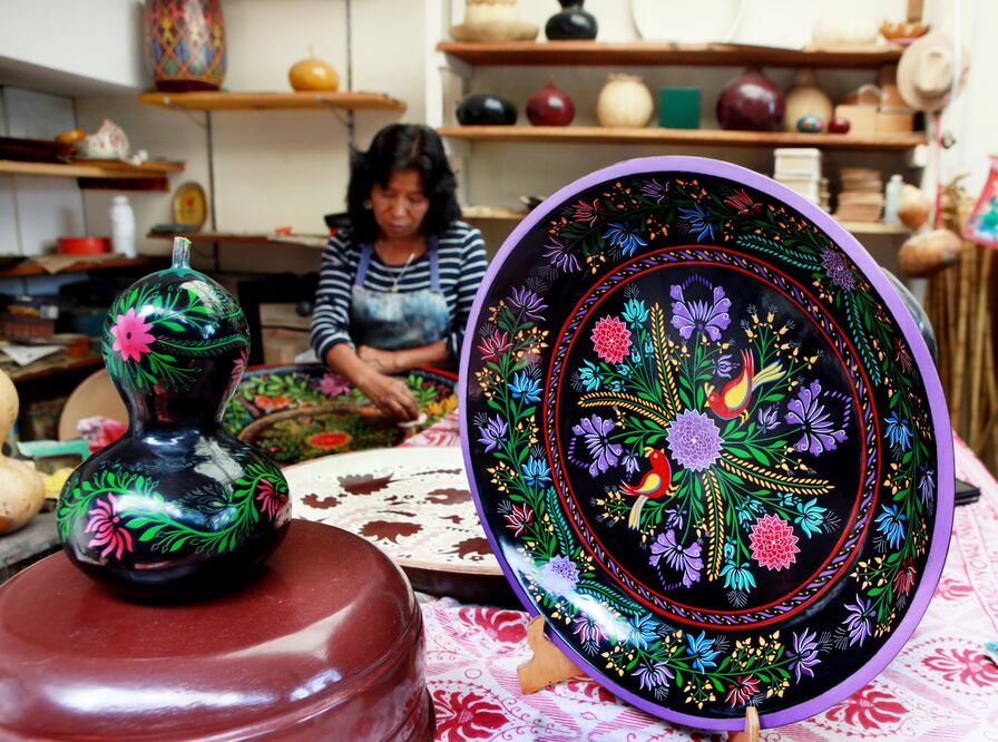 El Tianguis Artesanal de Uruapan es el más grande de Latinoamérica. (Foto: Archivo El Universal)