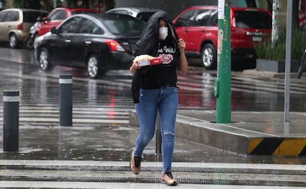 Se registra lluvia ligera en 4 alcaldías de la CDMX; en una graniza