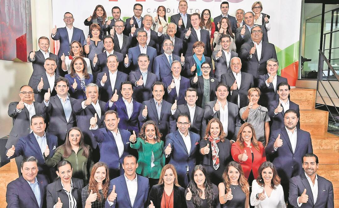 El abanderado de Todos por México (PRI-PVEM-NA) exigió a los integrantes de su equipo de campaña “dar lo mejor de cada uno de cara a los comicios” (CORTESÍA)